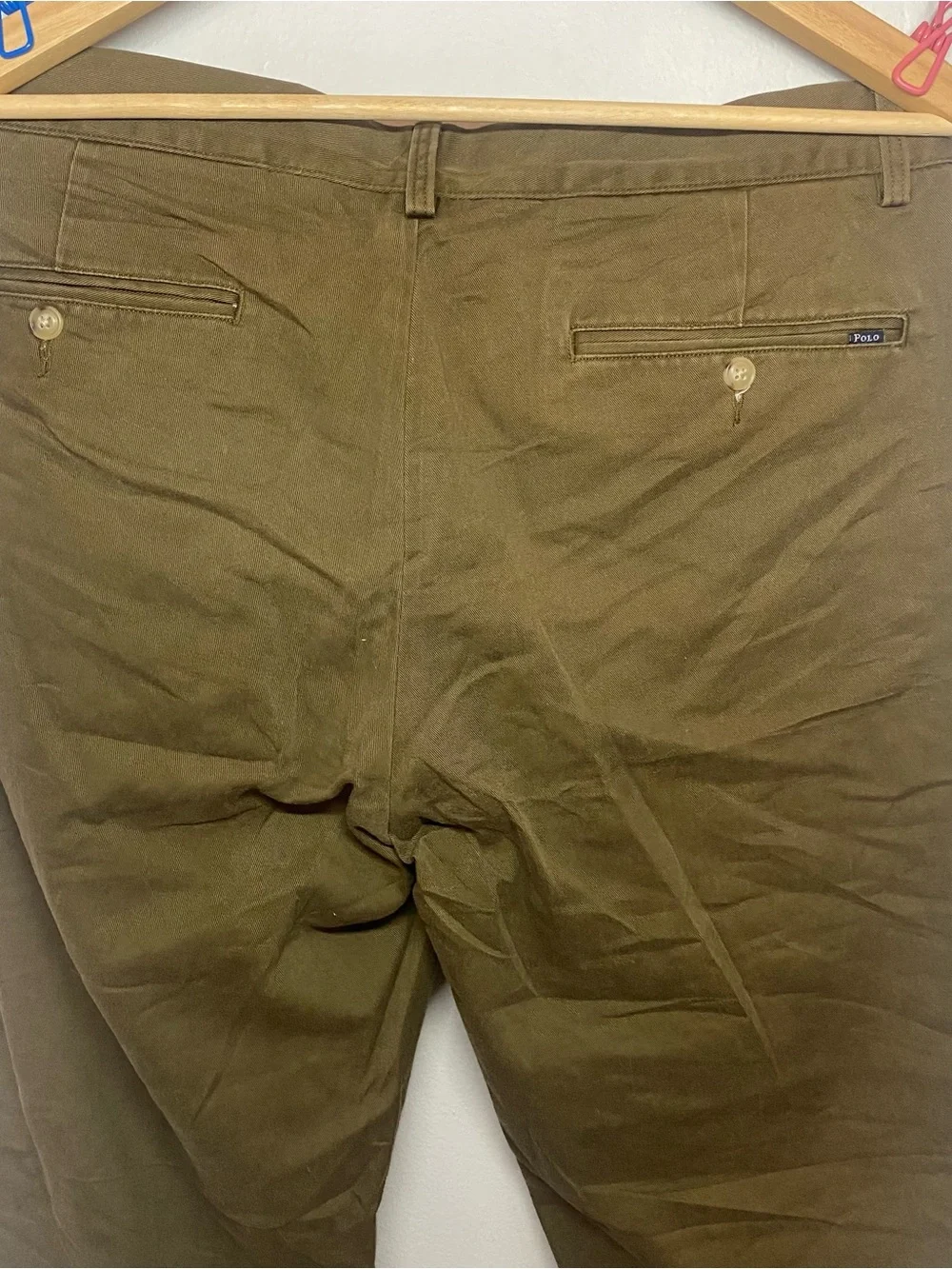 Polo Ralph Lauren Men’s Classic Fit Chino Pants Brown 35x30 Cotton